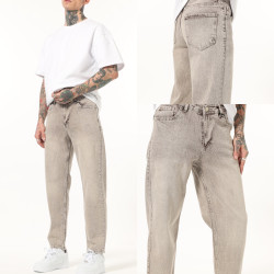 Джинси чоловічі I8DENIM оптом THREE BLACK  