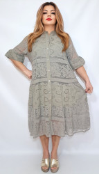 Платья женские БАТАЛ оптом 82460793 253-71