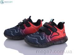 Кроссовки, CROSSOPT оптом F6 black-red