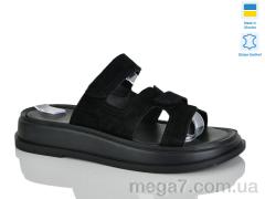 Шлепки, Sali оптом 9 чорний з.