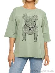 Футболка, Massmag оптом 3005 св.олива