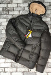 Куртки зимние мужские на меху (хаки) оптом Китай 59643012 02-29