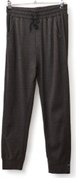 Спортивные штаны женские БАТАЛ (серый) оптом 41079628 05-97
