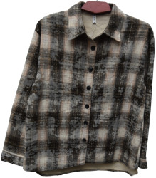 Рубашки женские на меху оптом 15968403 892-33