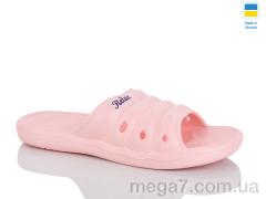 Шлепки, DeMur оптом DS66 персиковий