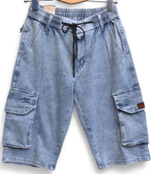 Шорты джинсовые мужские CAPTAIN оптом 52679430 DX1135-5