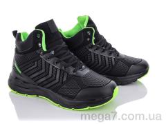 Ботинки, Ok Shoes оптом 1037 black-green