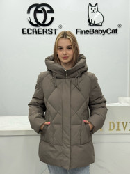 Куртки зимние женские ПОЛУБАТАЛ оптом 82670495 6030-345