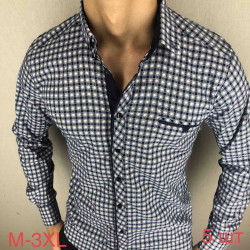 Рубашки мужские VARETTI оптом 43820795 03-30