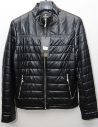 Куртки кожзам мужские FUDIAO (black) оптом 67352809 810-5