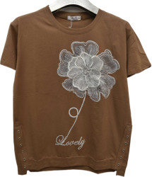 Футболки жіночі БАТАЛ оптом 