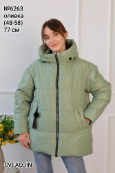 Куртки демисезонные женские SVEADJIN ПОЛУБАТАЛ оптом 59832701 6263-3