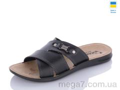 Шлепки, DeMur оптом 6007 black