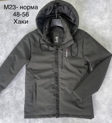 Куртки демисезонные мужские (хаки)  оптом 70643281 M23-5