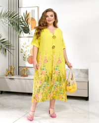 Платья женские БАТАЛ оптом Италия 94701568 2051-77