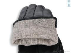 Перчатки, Королева оптом GN05-09М шкіра вовна black