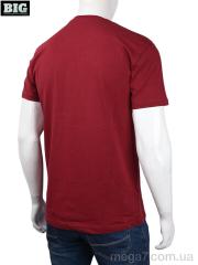 Футболка, BIG оптом 3707-0078-4 bordo