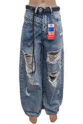 Джинсы женские оптом FANGSIDA 63270918 6124-300