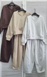 Спортивные костюмы женские (меланж) оптом 51093284 807-22