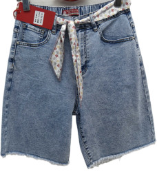 Шорти джинсові жіночі БАТАЛ оптом WEIWEI JEANS