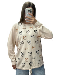 Светри жіночі ПОЛУБАТАЛ оптом LEVISHA