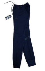Спортивные штаны юниор (темно-синий) оптом 53897246 01-3
