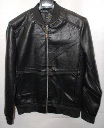Куртки кожзам мужские FUDIAO (black) оптом 53608472 1831 -144