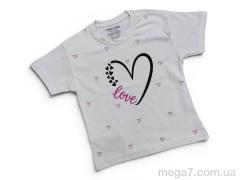 Футболка, Kids-modnik оптом 2613 бежевий