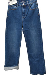 Джинсы женские на байке KT.MOSS ПОЛУБАТАЛ оптом 29876140 9105-49