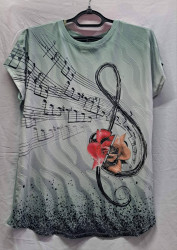 Футболки женские БАТАЛ оптом 81504976 668-43