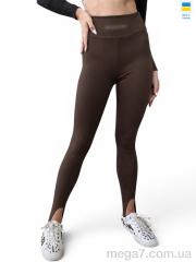 Лосины, Sport style оптом 53651BA шоколадний