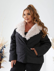 Куртки зимние женские БАТАЛ оптом 40659187 060-32