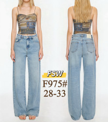 Джинсы женские ПОЛУБАТАЛ оптом Super jeans 08637954 975-230
