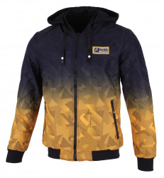 Куртки двусторонние мужские GMSPOR (black-yellow) оптом M7 12768953 GM-2222 -42
