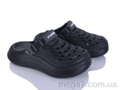 Кроксы, Favorit оптом 5523 чорний