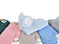 Варежки, RuBi оптом 1847M mix