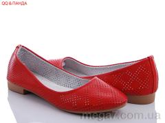 Балетки, QQ shoes оптом XF51 red