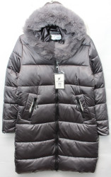 Куртки зимние женские ПОЛУБАТАЛ YANUFEIZI (grey) оптом 92468705 210-24