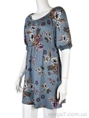 Платье, Boni-Shop оптом --- 20468 blue