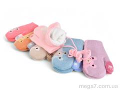 Варежки, Королева оптом CAP J1017 mix