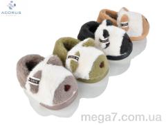Тапки, Acorus оптом 24-160 mix
