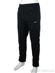 Спортивные брюки, Obuvok оптом 07153 black, флис