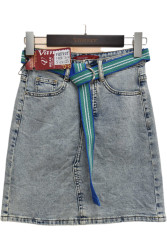 Юбки джинсовые женские оптом 51429038 8158-104