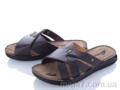 Шлепки, DeMur оптом MKB6117 brown