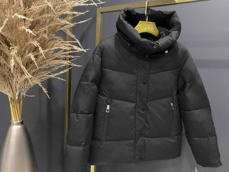Куртки зимние женские (черный) оптом Китай 71284053 56111-24