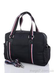 Сумка, Superbag оптом 9091 black-red