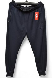 Спортивные штаны мужские БАТАЛ (темно-синий) оптом 17356284 088-69