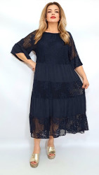 Платья женские БАТАЛ оптом 98730126 20-84