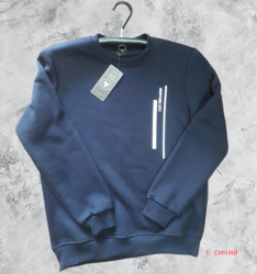 Свитшоты мужские на флисе оптом 64570218 0107-57