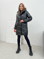 Куртки зимние женские (черный) оптом 70543829 0102-4